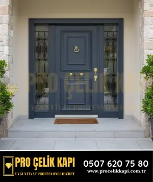 Orhaneli Villa Kapısı - Model 2